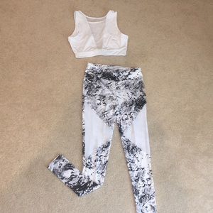 Brand new never worn Workout set